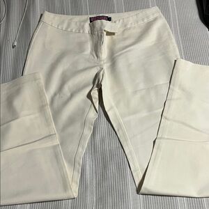Vineyard Vines Classic Straight Leg Pants in Cream